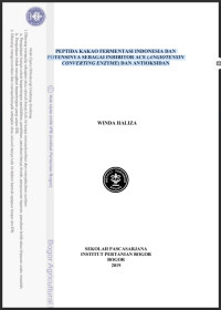 Image of PEPTIDA KAKAO FERMENTASI INDONESIA DAN POTENSINYA SEBAGAI INHIBITOR ACE (ANGIOTENSIN CONVERTING ENZYME) DAN ANTIOKSIDAN