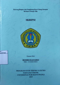 Image of RANCANG BANGUN ALAT PENGHITUNG BERAT UDANG OTOMATIS BERBASIS ATMEGA 328p