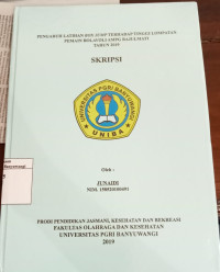 Image of PENGARUH LATIHAN BOX JUMP TERHADAP TINGGI LOMPATAN PEMAIN BOLA VOLI AMPG BAJULMATI TAHUN 2019