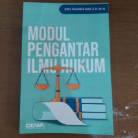 Image of MODUL PENGANTAR ILMU HUKUM