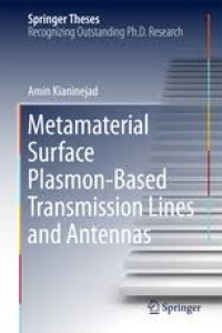 Image of Metamaterial
Surface
Plasmon-Based
Transmission Lines
and Antennas