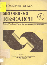 Metodologi Research IV