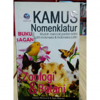 Kamus Nomenklatur (Zoologi & Botani)